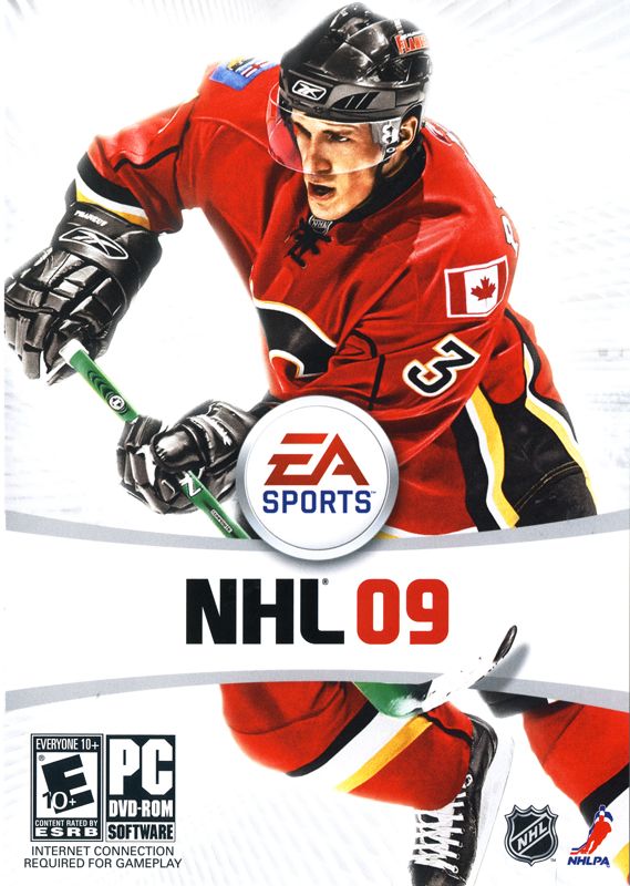 NHL 09 box art for Playstation 2